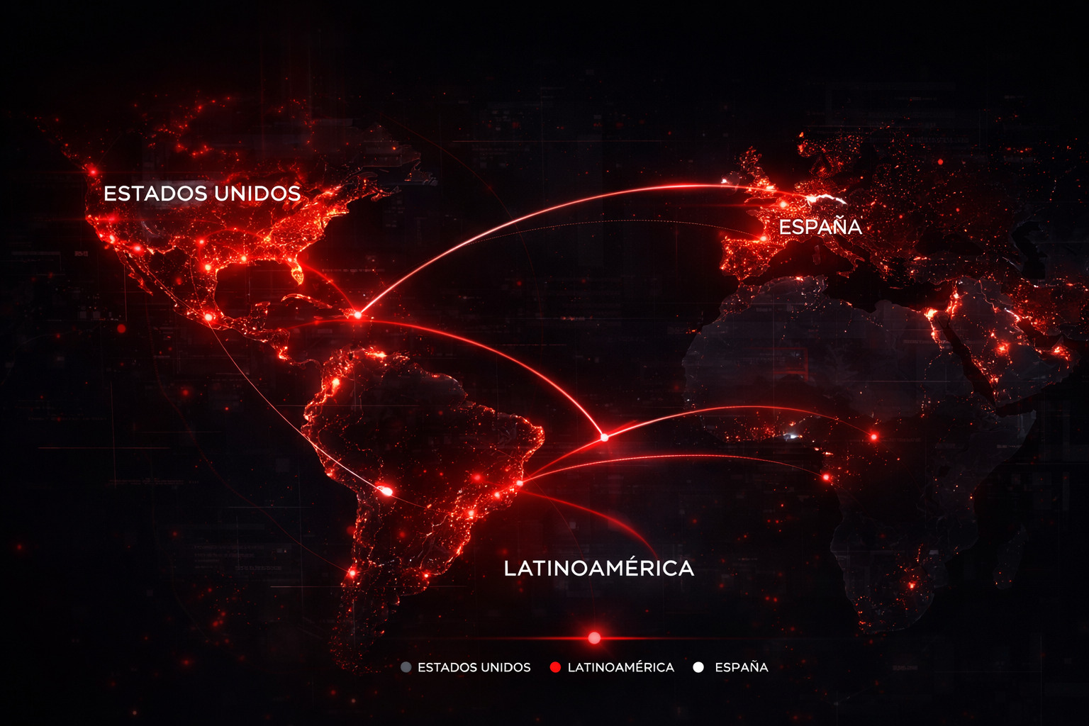 Cobertura de prensa en Latinoamérica, España y Estados Unidos